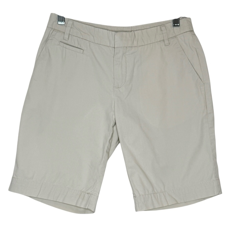 Patagonia‎ Womens Stretch All Wear Short 10" size 0 Light Khaki Bermuda Cotton